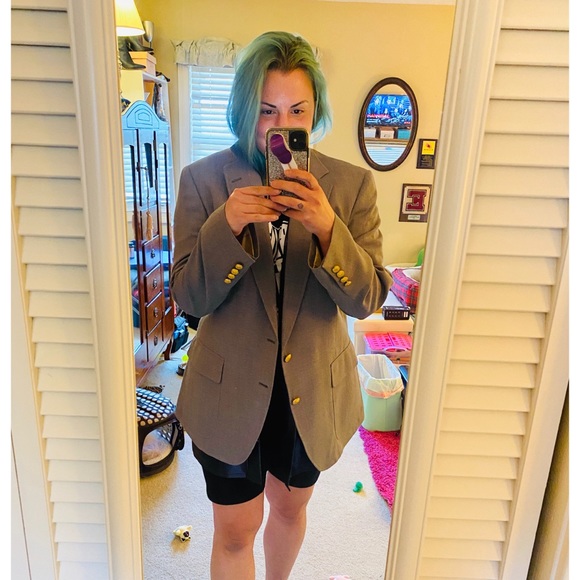 Men's 44R Blazers & 9 L/XL Dress Shirts Lot - Picture 5 of 16